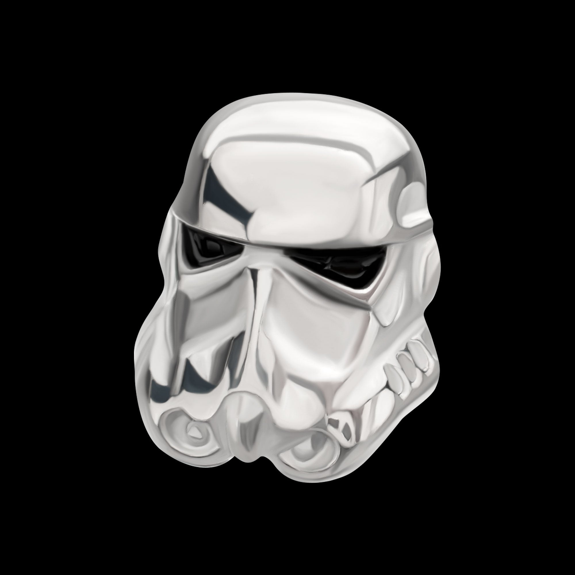 Star Wars 3D Stormtrooper Flatback Threadless Earring / Nosering – Titanium