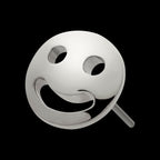 Titanium Threadless Smiley Face Emoji Top