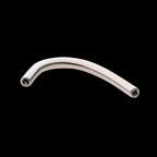 14g Internally Threaded J-Curve Navel Barbell – Titanium
