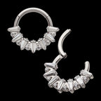 Basic Internally Threaded Circular Barbell – Titanium