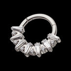 Basic Internally Threaded Circular Barbell – Titanium