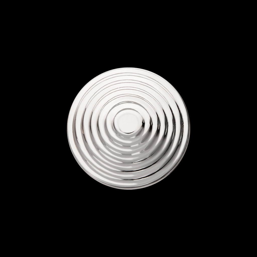 Tiered Dome Disk Flatback Stud Earring / Nosering - Titanium