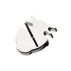 Pave Gem Ramen Threadless Earring / Nosering – Titanium