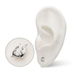 Lucky Ladybug Threadless Earring / Nosering Top – Gem & Titanium