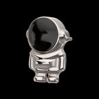 3D Astronaut Flatback Stud Earring / Nosering - Titanium