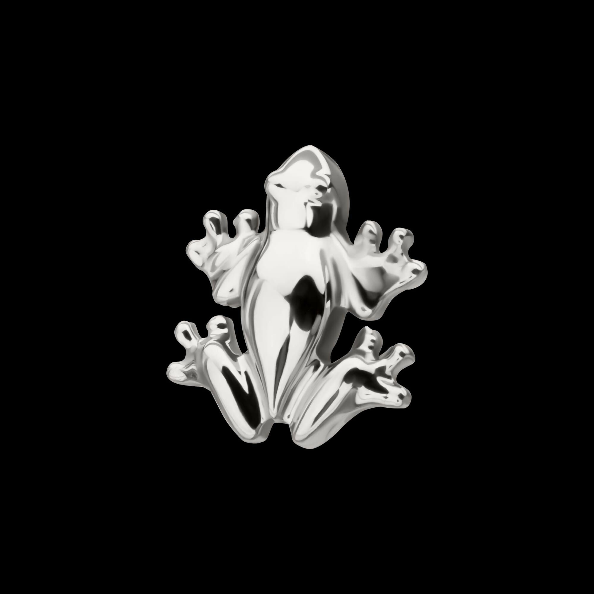 Titanium Threadless Frog Top