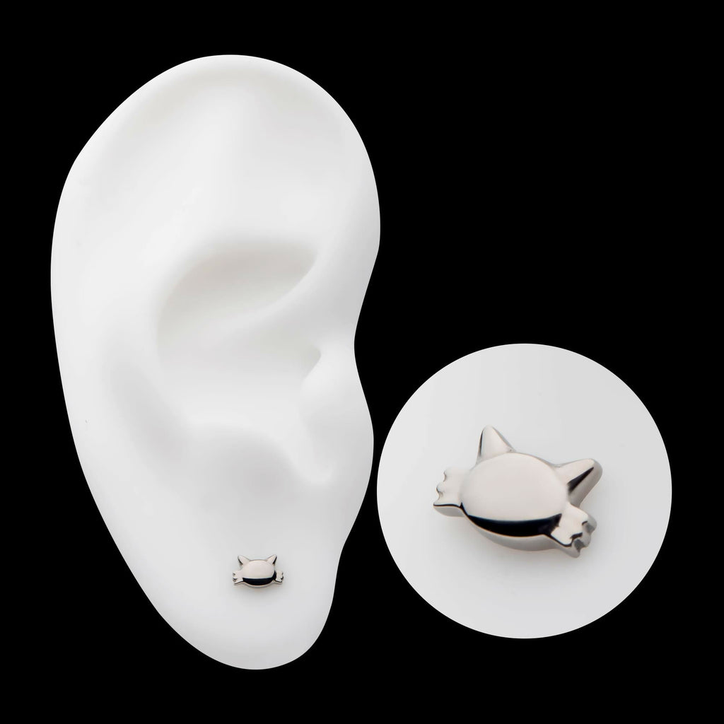 Titanium Threadless Cat's Head Top