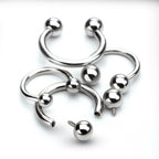 Titanium Internally Threaded Basic Circular Barbells